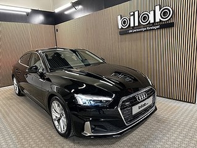 Audi A5 Quattro Sportback 45TFSI 265hk Matrix, Backkamera, Cockpit