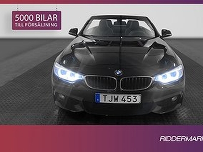 BMW 428 i Convertible 245hk M Sport Skinn Sensorer Välservad