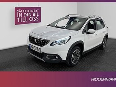 Peugeot 2008 110hk Allure Sensorer Halvskinn Carplay Välserv