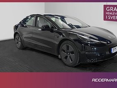 Tesla Model 3 Long Range AWD 440hk Autopilot Sv.Såld Pano