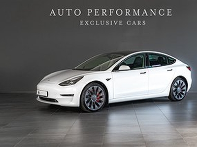 Tesla Model 3 Performance AWD / Hemleverans /