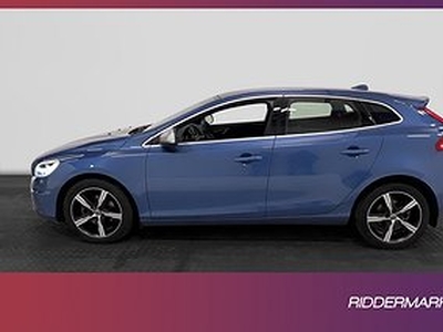 Volvo V40 T3 150hk R-Design Värm VOC Navi Kamera Sensorer