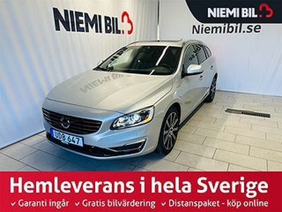 Volvo V60 D6 Plug-in Hybrid AWD Geartronic 283hk/SoV/VoC/Nav