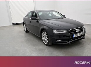 Audi A4Sedan TDI Q S-Line M-Värm P-Sensorer Halvskinn 2015, Sedan