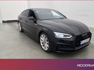 Audi A5SB 2.0 TFSI Quattro S-Line Halvskinn Sensorer 2017, Sportkupé