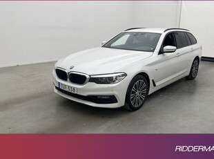 BMW 520d xDrive Sport Line HiFi Kamera Navi Skinn Drag 2018, Kombi