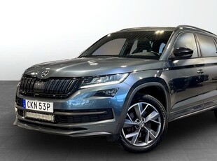 Skoda Kodiaq4x4 SportLine Cockpit 7-Sits Värmare Pano Drag 2020, SUV