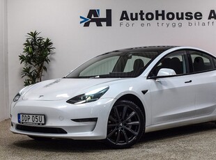 Tesla Model 3Long Range AWD Glastak Svensksåld 2021, Halvkombi