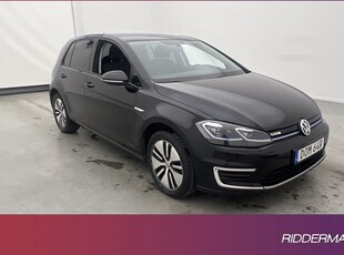 Volkswagen e-GolfCockpit Kamera Navi CarPlay 2020, Halvkombi