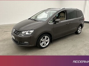 Volkswagen Sharan4M Premium 7-Sits El-Dörrar D-Värm Kamera 2018, Minibuss