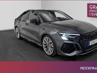 Audi RS3Quattro Sedan Pano Sportavgas MATRIX Sv.Såld 2023, Halvkombi