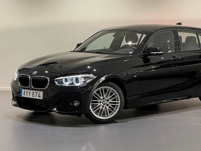 BMW 118i M Sport Sportstolar PDC bak 2018, Halvkombi