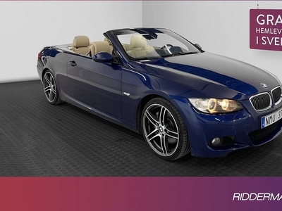 BMW 335i Convertible M Sport HiFi Navi Värm Skinn Välserbad 2008, Cab