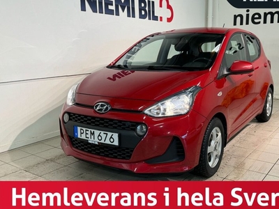 Hyundai i101.0 blue MoK Fullservad Rattvärme Kamkedja SoV 2017, Halvkombi