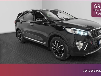 Kia SorentoAWD 7-Sits Business Navi Kamera Skinn Drag 2016, SUV