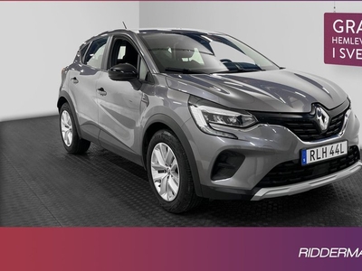 Renault Captur1.3 Zen Edition ll 0,46L Mil Välservad 2022, Halvkombi