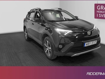 Toyota RAV44x4 Värmare Kamera Rattvärme Sensorer Välservad 2017, SUV