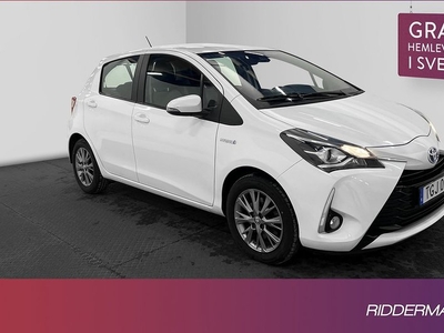 Toyota YarisHybrid Kamera Navi Låg skatt 0.33L Mil 2018, Halvkombi