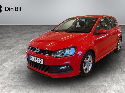 Volkswagen Polo1.2 TSI R-Line | M&K-Värm | V-Hjul | 2017, Halvkombi