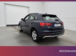 Audi Q3 35 TFSI 150hk Proline Advance Cockpit Farthållare