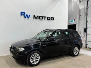 BMW X3 3.0i 231hk xDrive M-värm Helskinn Drag Navi Carplay