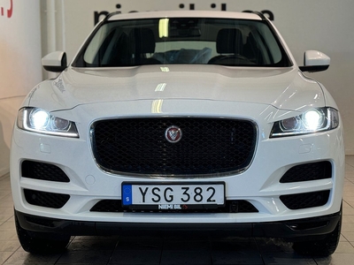 Jaguar F-Pace 20d AWD Kamkedja Motorvärmare Drag S/V-hjul