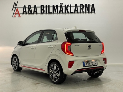 Kia Picanto 1.0 T-GDI GLS 101hk GT-Line Apple carplay Kamera