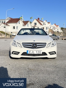 Mercedes-Benz E Cabriolet AMG svart läder