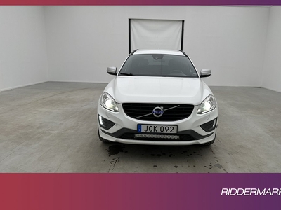 Volvo XC60 D4 AWD 190hk R-Design VOC Värm Navi Drag Välserv