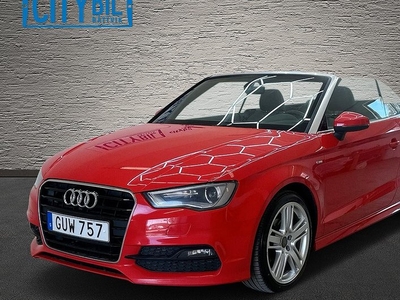 Audi A3Cab 1.4 TFSI S-Line Läder Eu6 2016, Halvkombi