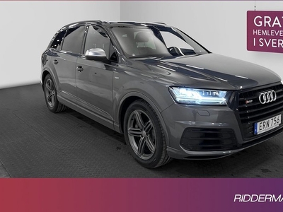 Audi SQ74.0 TDI V8 Q 7-sits Cockpit P-Värm Pano B&O 2017, SUV