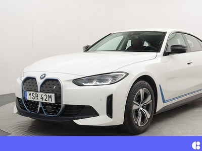 BMW i4eDrive40 Gran Coupé Drag HUD Adap.Farth Kamera V-hjul 2023, Personbil