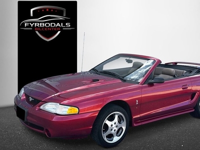 Ford MustangSVT COBRA Cab Convertible MACH mån 1996, Sportkupé