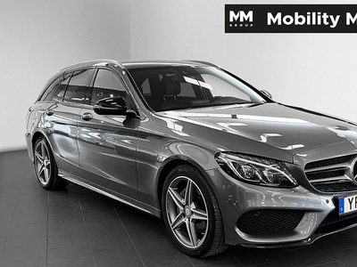 Mercedes C220Benz C 220 T d 7G-Tronic Plus AMG Drag Skinn Kamera 2017, Kombi