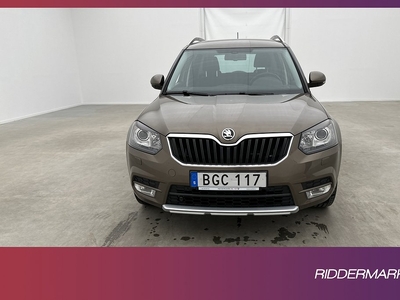 Skoda Yeti 1.4 TSI 122hk Elegance Värmare Kamera Navi Drag