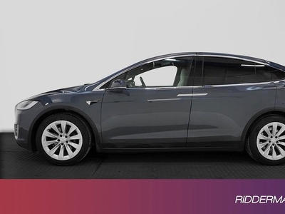 Tesla Model X75D AWD 6 Sits Uppgraderad AP Svensksåld 2017, SUV