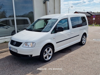 Volkswagen Caddy Maxi Kombi 2.0 EcoFuel/7sits/Ny Bes/Ny Kam/