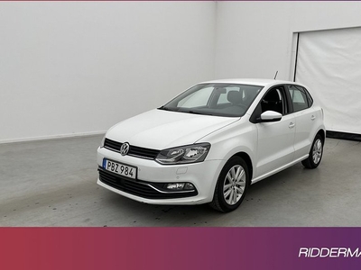 Volkswagen Polo1.2 TSI Farthållare Sensorer Välservad 2016, Halvkombi