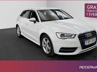 Audi A3Sportback 1.6 TDI Ultra Sensorer Välservad 2015, Halvkombi