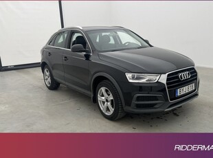 Audi Q3TDI Sport Edition Halvskinn Sensorer Välservad 2016, SUV