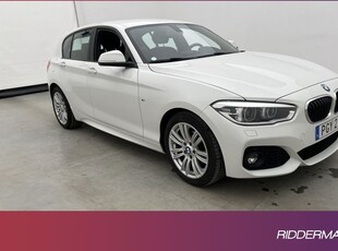 BMW 118i M Sport En-Brukare Sensorer Alcantaraklädsel 2017, Halvkombi