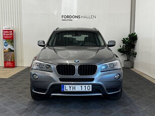 BMW X3 xDrive20d | M&K-värmare |Drag |Navi |S&V-hjul |Elstol