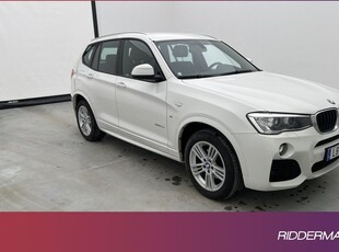 BMW X3xDrive20d M Sport Värmare Navi Sensorer Drag 2017, SUV