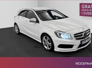 Mercedes A180Benz A 180 AMG Sensorer Halvskinn Välservad 2013, Halvkombi