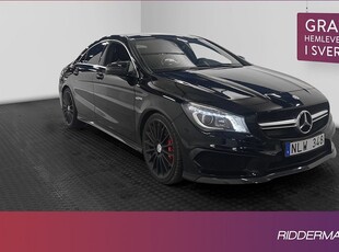 Mercedes CLA45 AMGBenz CLA 45 AMG 4M Pano Skalstolar H K Kamera 2014, Sportkupé