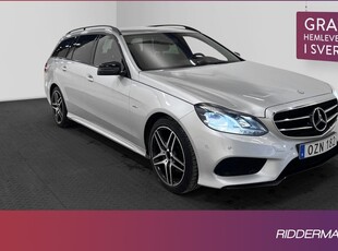 Mercedes E220Benz E 220 T AMG Halvskinn Välservad 0.5L Mil 2016, Kombi