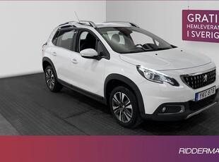 Peugeot 2008Allure Sensorer Halvskinn Carplay Välserv 2017, SUV