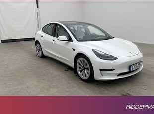 Tesla Model 3Standard Range Svensksåld Ljus interiör 2022, Halvkombi