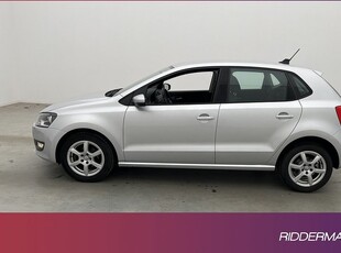 Volkswagen Polo1,4 Comfortline P-Sensorer 2014, Halvkombi