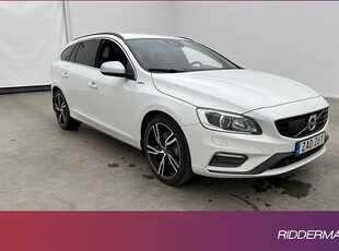 Volvo V60D5 Plug-in Hybrid AWD R-Design VOC Värm Navi 2018, Kombi